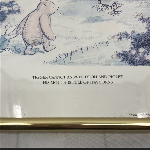 The World of Pooh FRAMED Winnie the Pooh Tigger - Picture 3 of 10